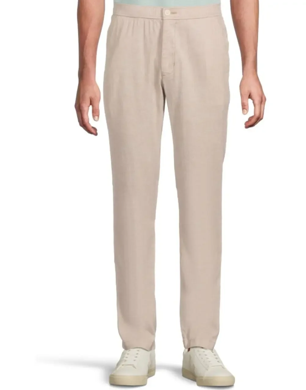 TOMMY BAHAMA Men's Beach Coast Linen Pants XL Stone Khaki 32